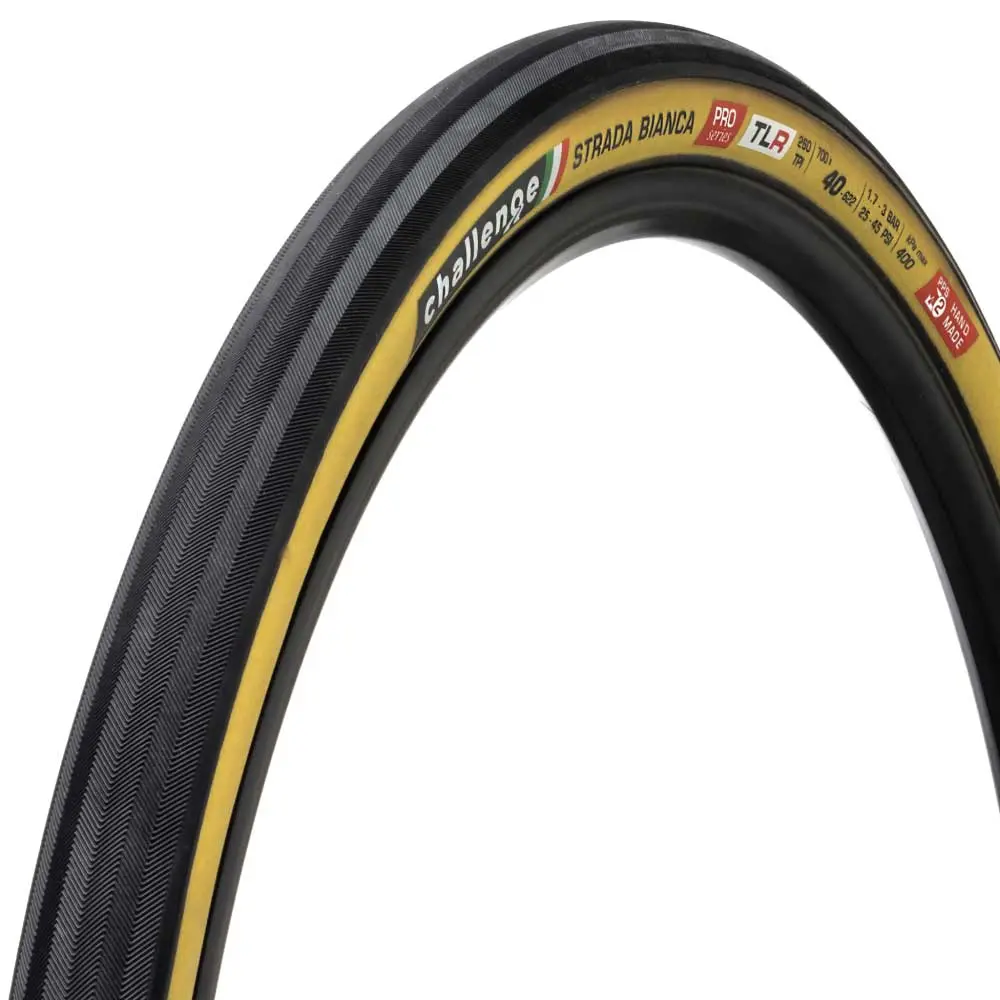 Challenge Strada Pro Handmade Tlr Road Tyre 700C X 25C, 27C & 30C 1