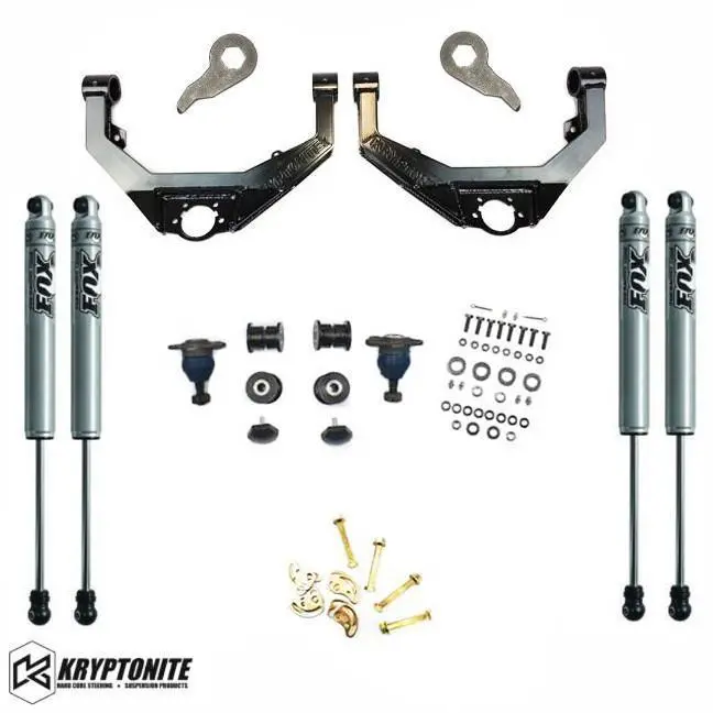 '01-10 Chevy/Gmc 2500/3500Hd Stage 3 Leveling Kit-Fox Shocks 1