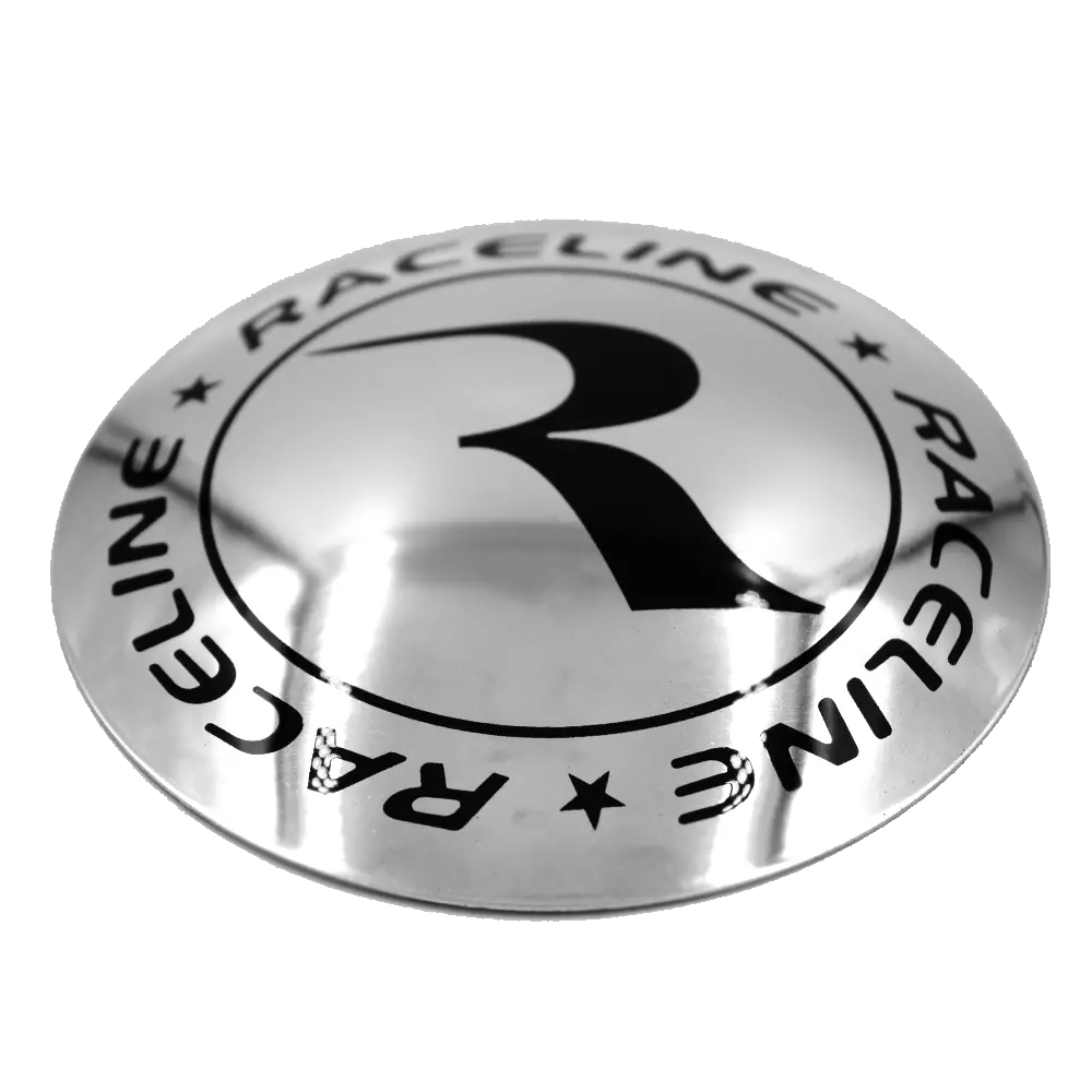 Raceline Decal Logo For 6X5.5/6X135 Lug Cap Chrome 1