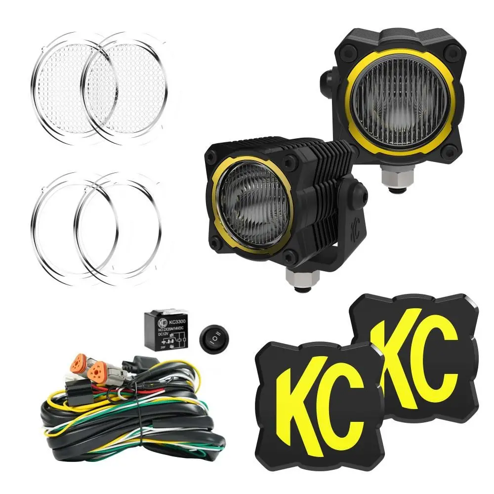 Kc Hilites Flex Era 1 | 2-Light Master Led Light Pod Kit 1