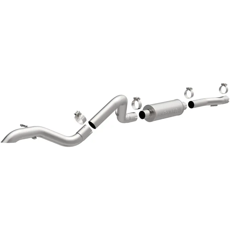 Magnaflow 2007-2011 Jeep Wrangler Rock Crawler Series Cat-Back Performance Exhaust System 1