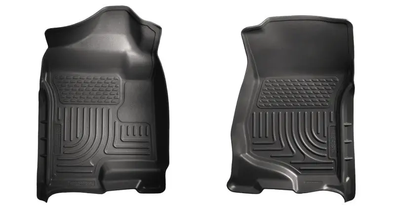 Husky Liners Weatherbeater Front Floor Mats – Black, Custom Fit For 2007–2014 Cadillac Escalade Esv & Ext 1