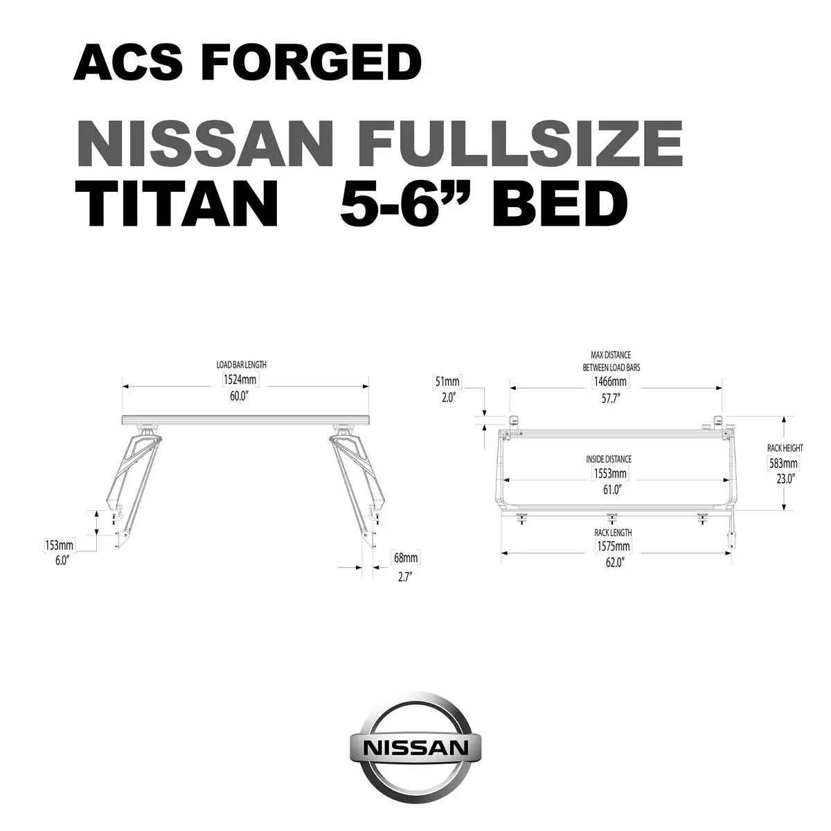 Active Cargo System - Forged - Nissan 2