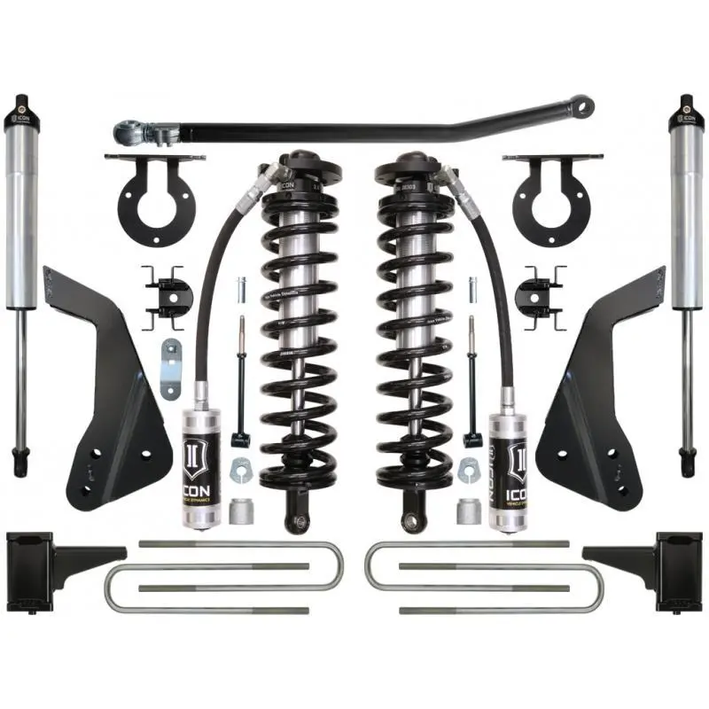 05-07 Ford F250/F350 4-5.5" Coilover Conversion System-Stage 2 1