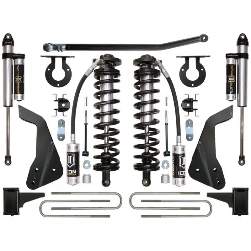 05-07 Ford F250/F350 4-5.5" Coilover Conversion System-Stage 3 1