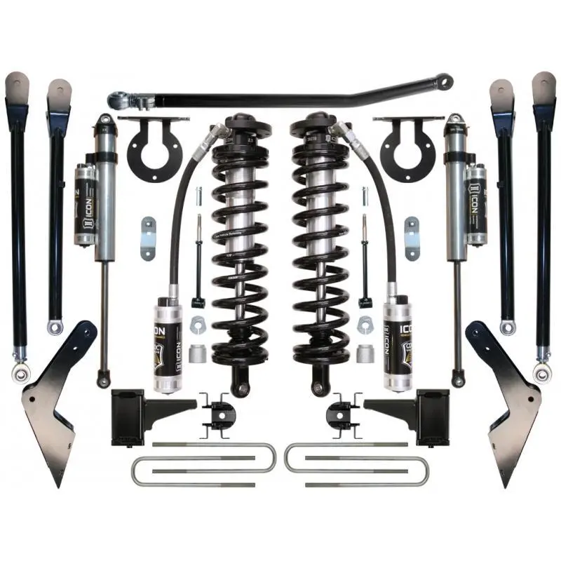 05-07 Ford F250/F350 4-5.5" Coilover Conversion System-Stage 4 1