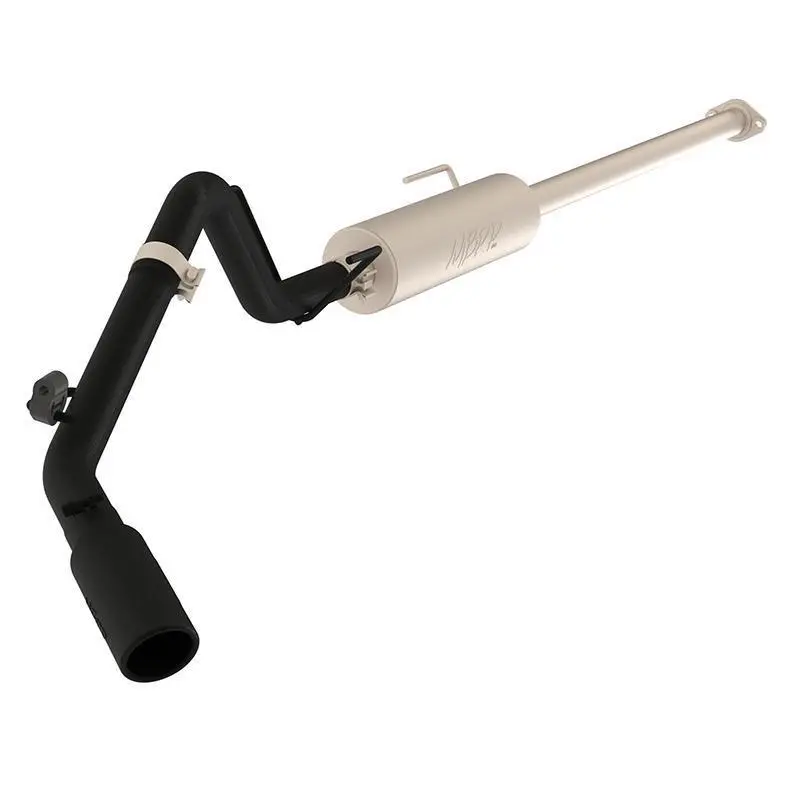 '05-15 Toyota Tacoma 2 1/2" Cat Back Black Side Exit Exhaust 1