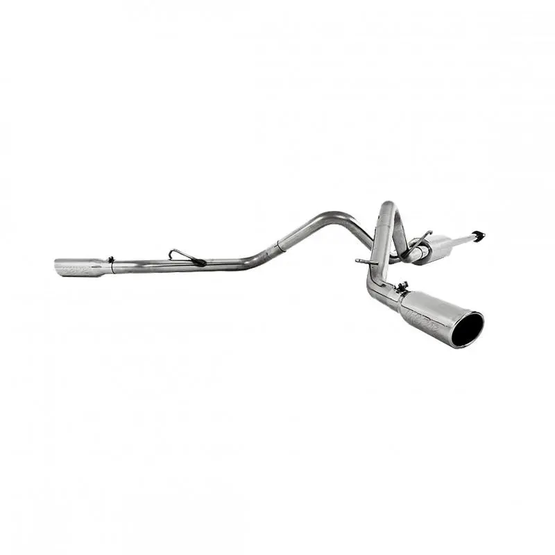 '05-15 Toyota Tacoma 2 1/2" Cat Back Dual Side Exit Exhaust, T409 1