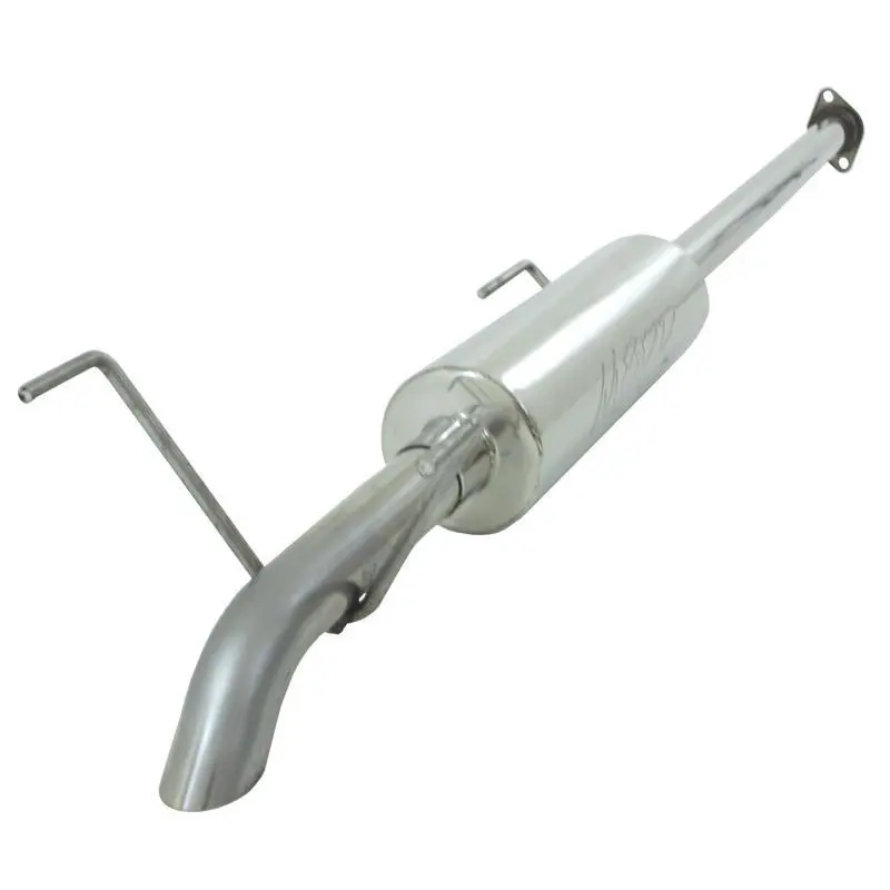 '05-15 Toyota Tacoma 2 1/2" Cat Back Single Down Turn Exhaust, T409 1