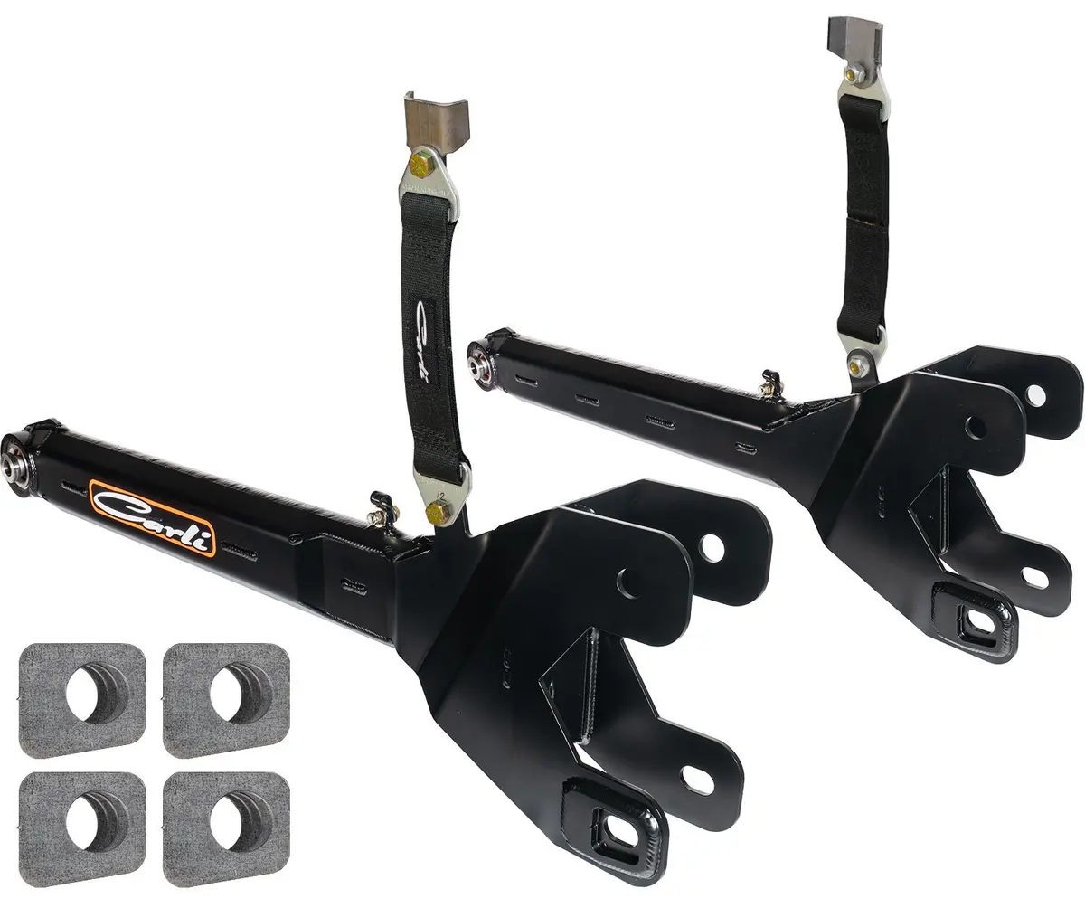2023-2024 Ford F250/350 Carli Suspension Fabricated Radius Arms For 3.5" Lift 1