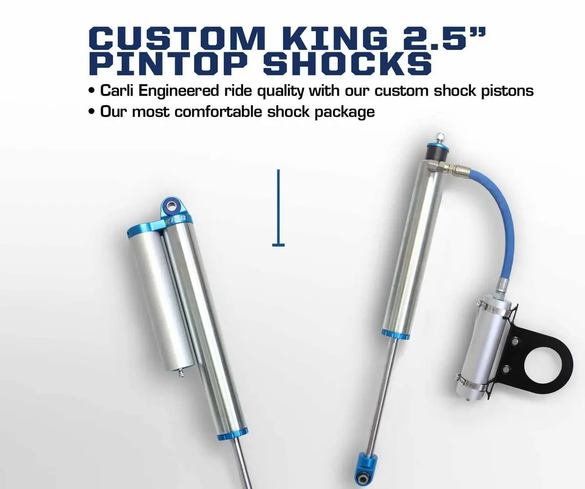 05-24 Ford F250/350 Leveling (2.5" Lift) Pintop 2.5 Shock Package 2