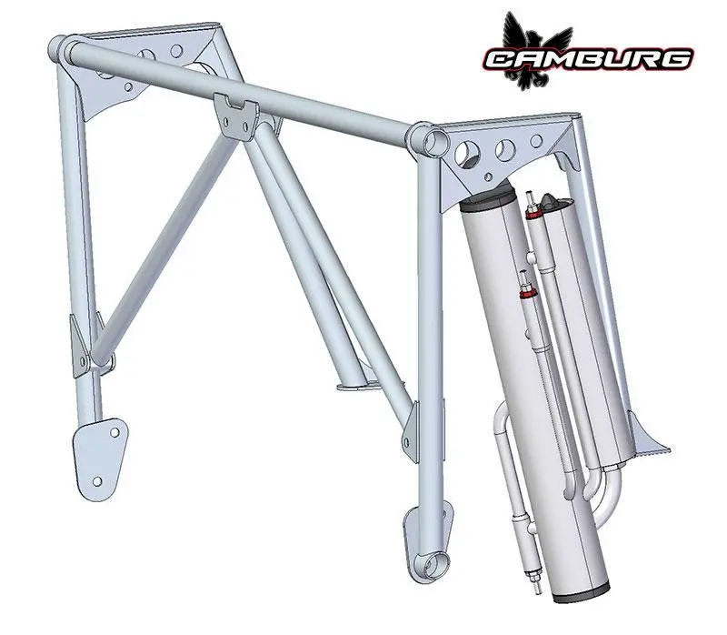 '05-23 Toyota Tacoma Pre/4Wd Long Travel Rear Bedcage 1
