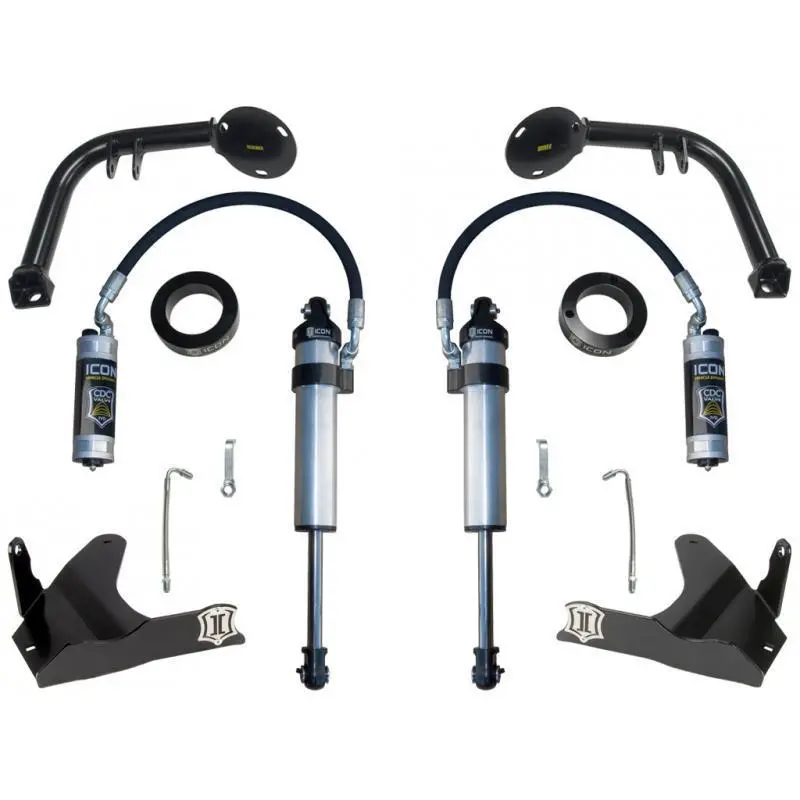 07-09 Toyota Fj Cruiser Secondary Shock System-Stage 2 1
