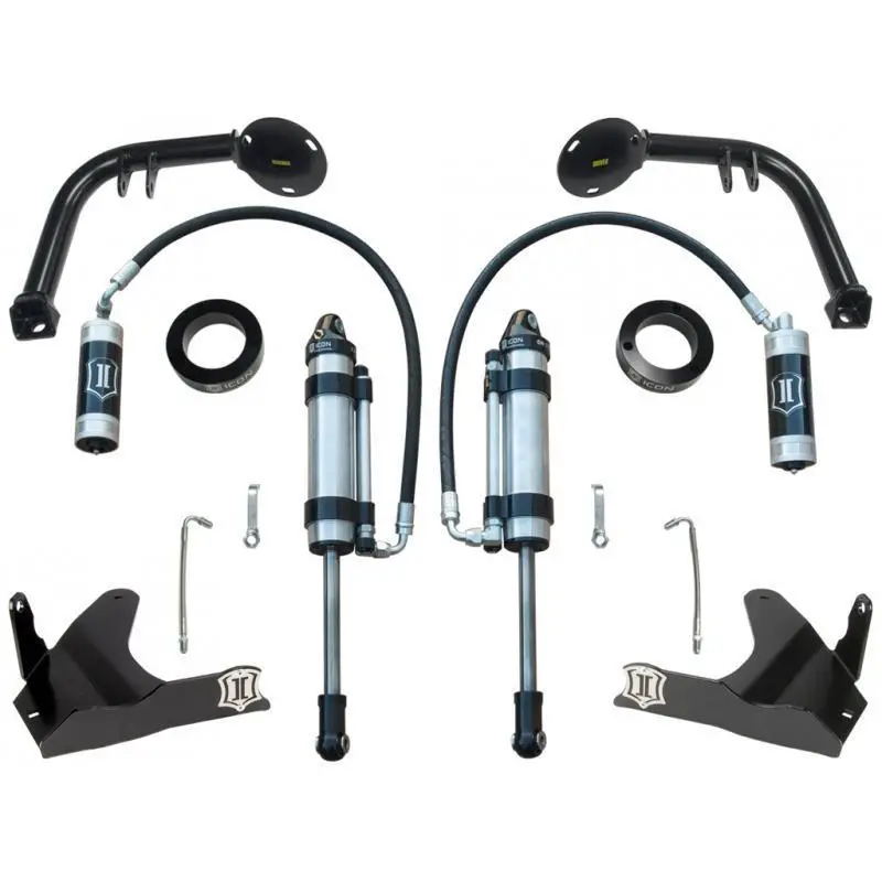 07-09 Toyota Fj Cruiser Secondary Shock System-Stage 3 1