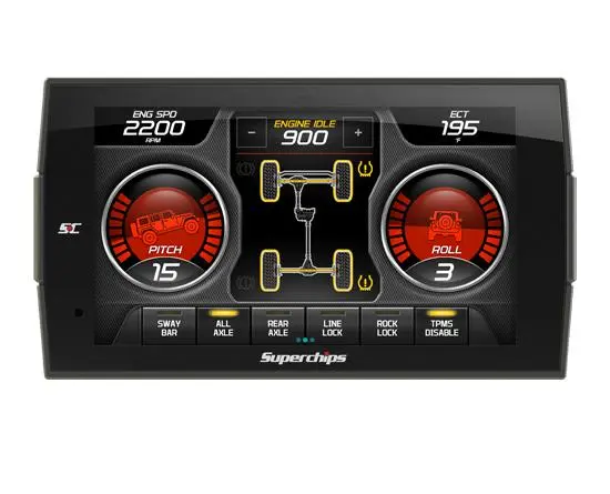 '07-14 Jeep Wrangler Superchips Trail Dash 3 - 42050-3 1