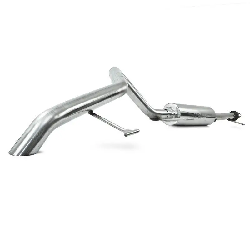 '07-14 Toyota Fj Cruiser 2 1/2" Cat Back Single Rear Exit Off Road Tail, Al 1