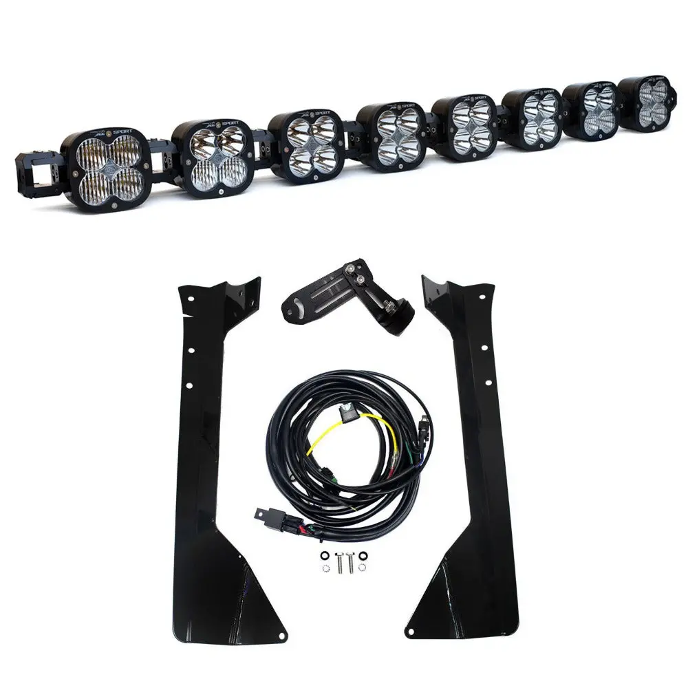'07-16 Jeep Jk Baja Designs Xl Linkable Roof Bar Kit 1