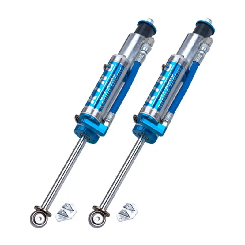 07-17 Jeep Jk 2.5 Performance Series Piggyback Hose Reservoir Front Shocks 1