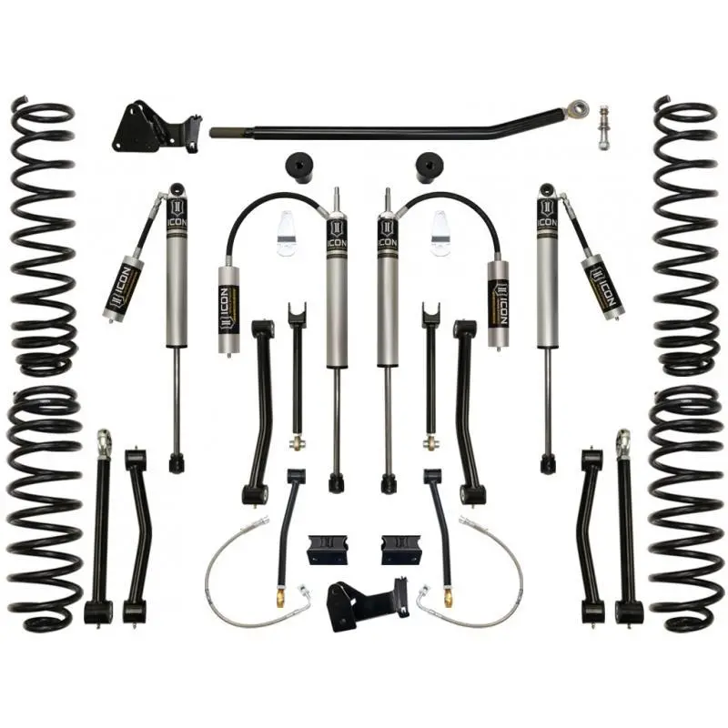 07-17 Jeep Jk 4.5" Lift Suspension System-Stage 2 1