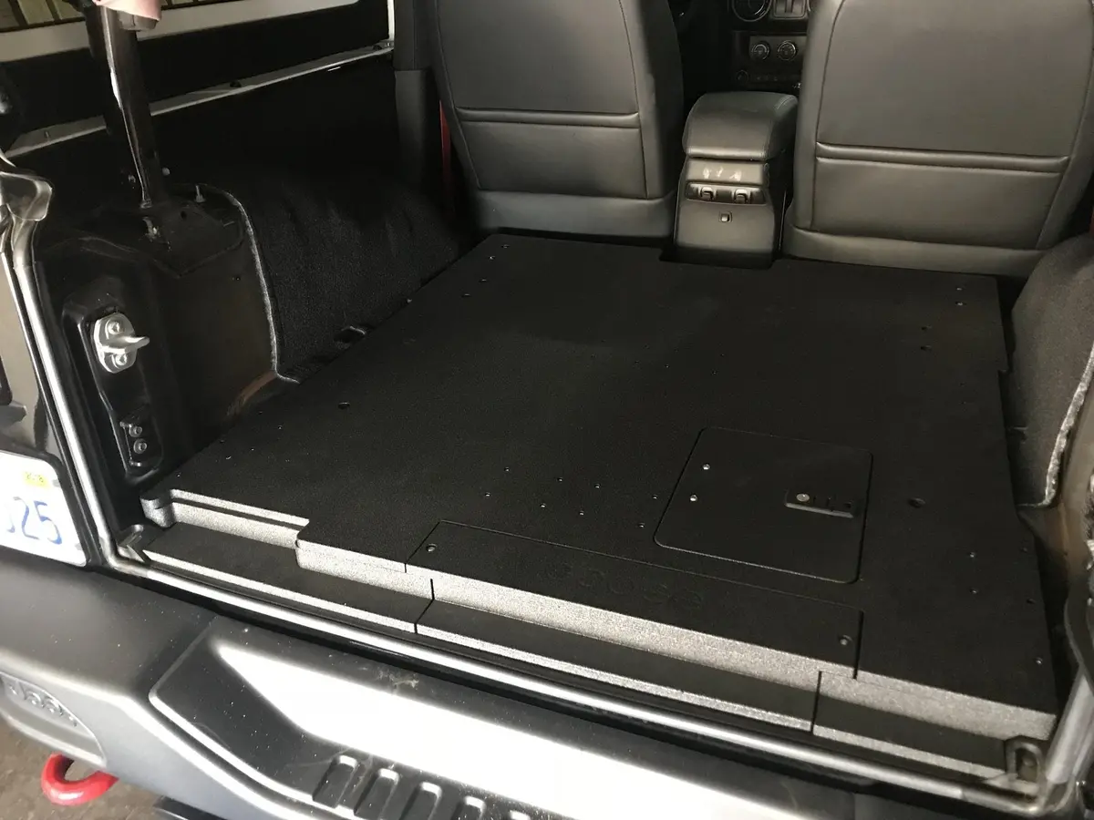 '07-18 Jeep Jk 2-Door Goose Gear Rear Plate System 4