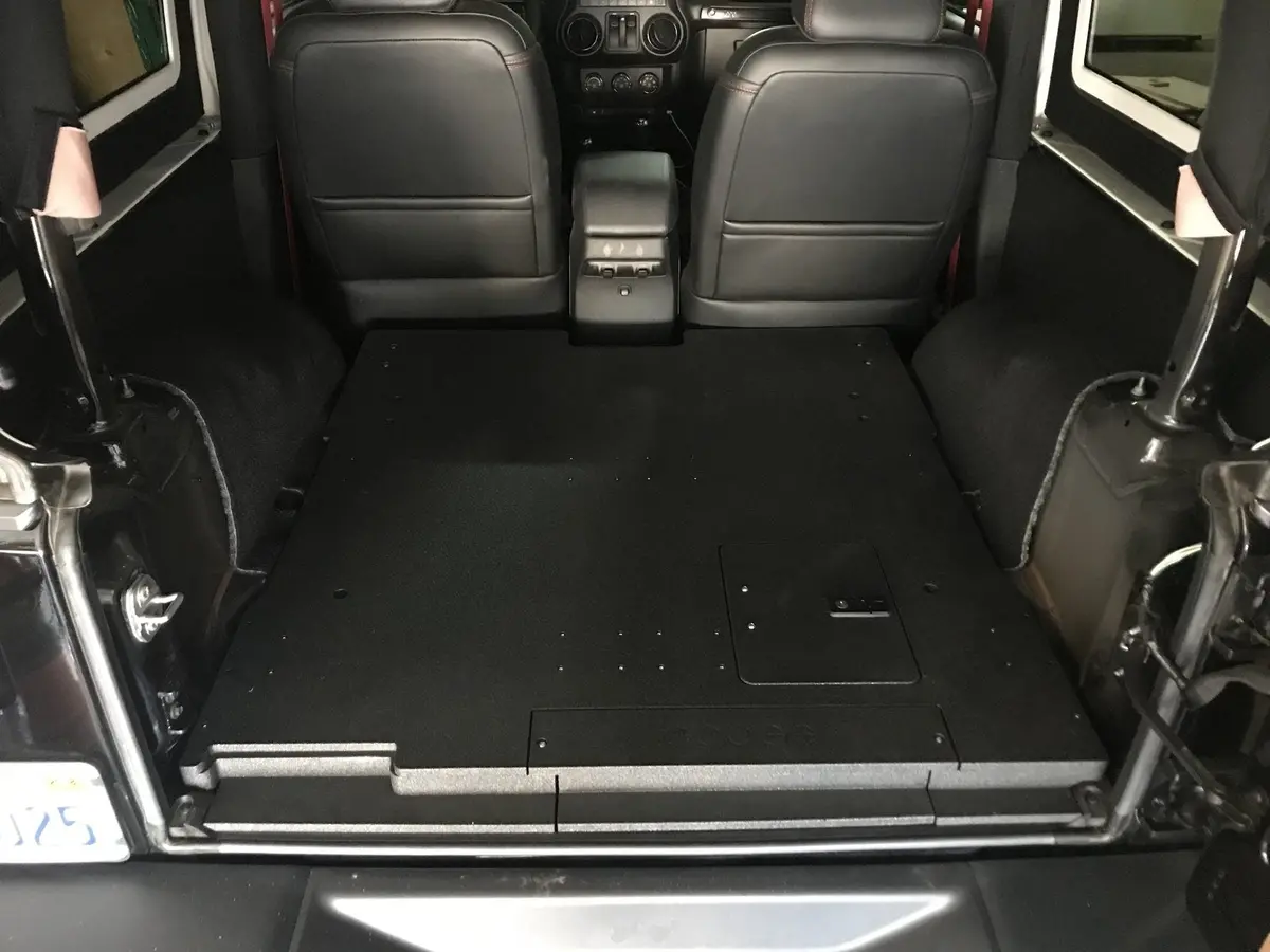 '07-18 Jeep Jk 2-Door Goose Gear Rear Plate System 3