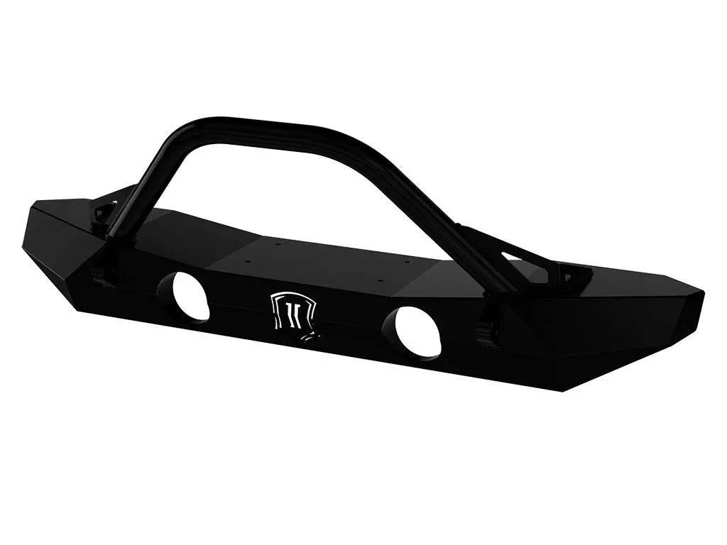 07-18 Jeep Jk Pro Series Mid-Width Front Bumper W/ Bars & Tabs 1