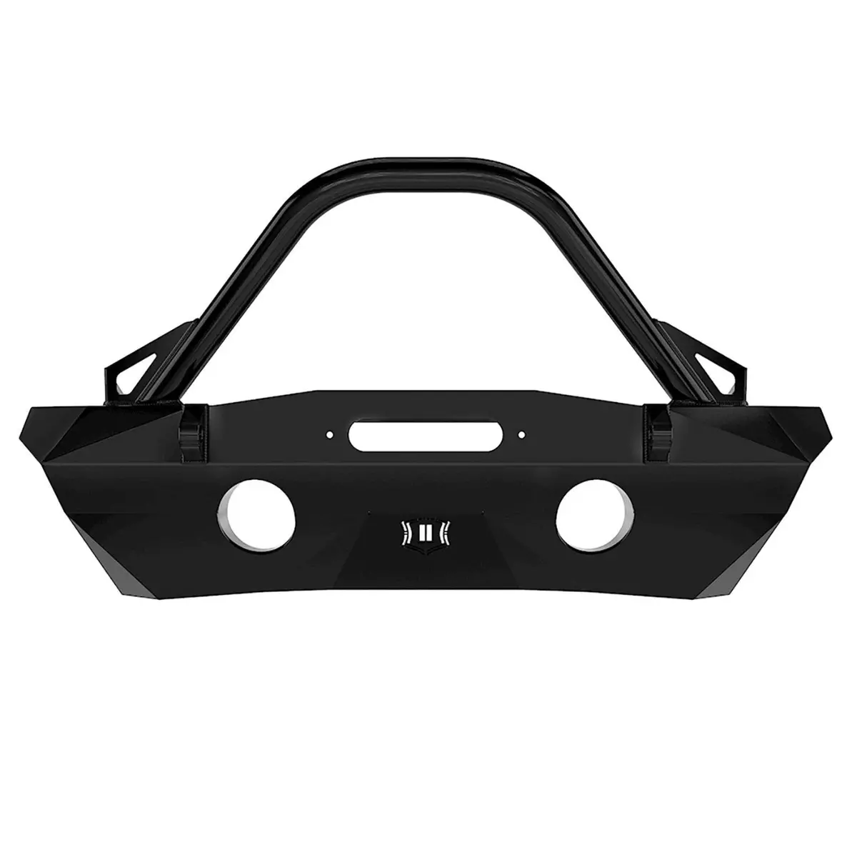07-18 Jeep Jk Pro Series Winch Mount Front Bumper W/ Bar & Tabs 1