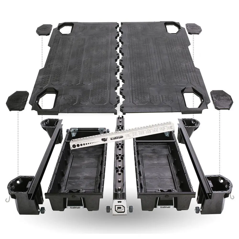 '07-19 Chevy/Gmc 2500/3500 Truck Bed Storage System-8Ft Bed 1
