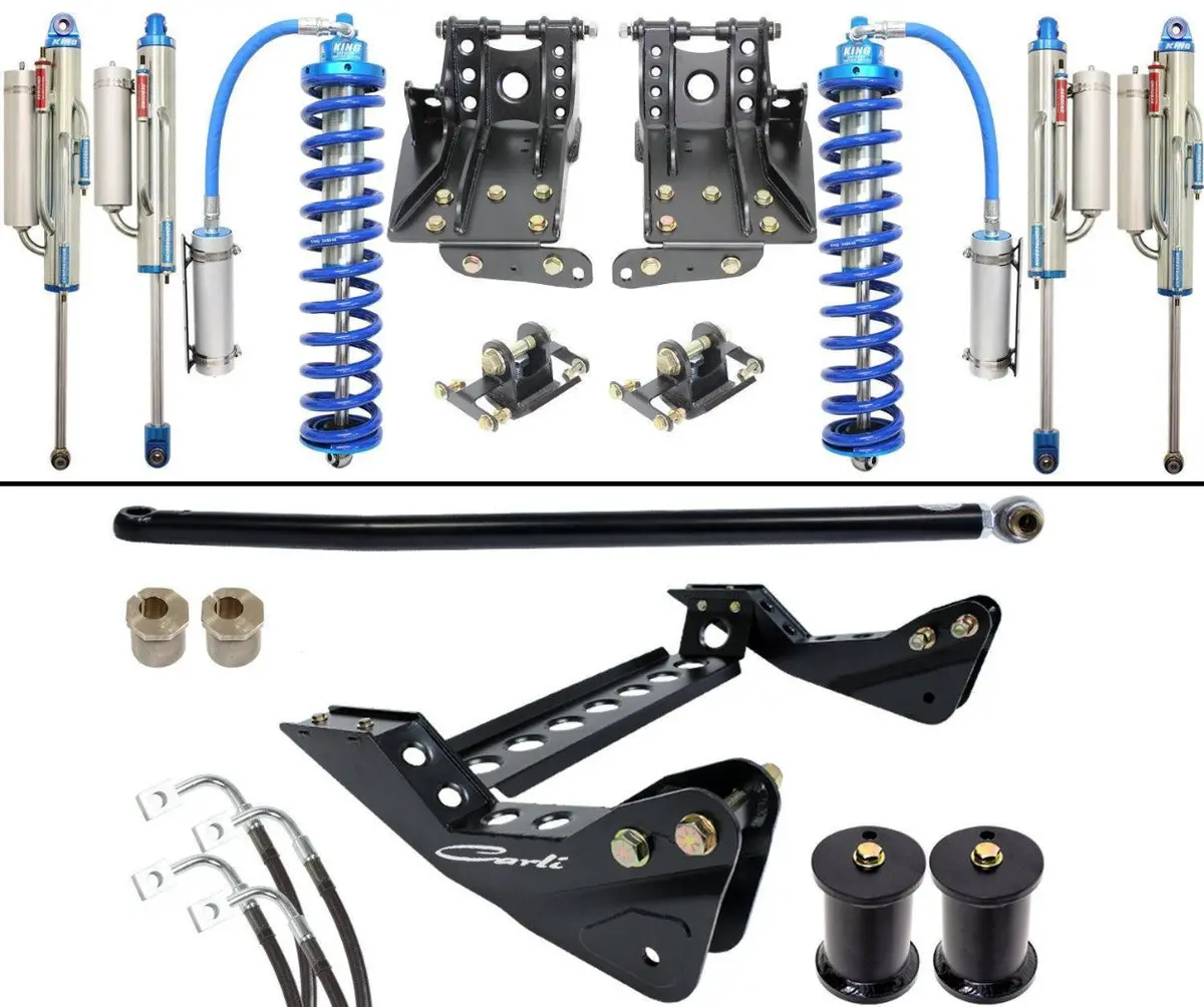 '08-10 Ford F250/350 2.5 Coilover Bypass System-4.5" Lift 1