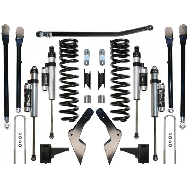 08-10 Ford F250/F350 4Wd 4.5" Suspension System-Stage 4 1