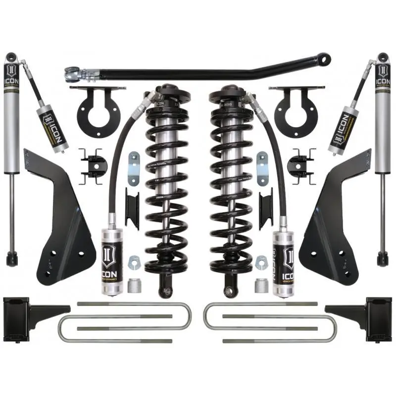 08-10 Ford F250/F350 4Wd 4-5.5" Coilover Conversion System-Stage 1 1