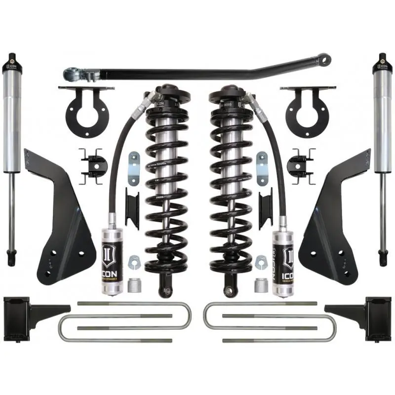 08-10 Ford F250/F350 4Wd 4-5.5" Coilover Conversion System-Stage 2 1