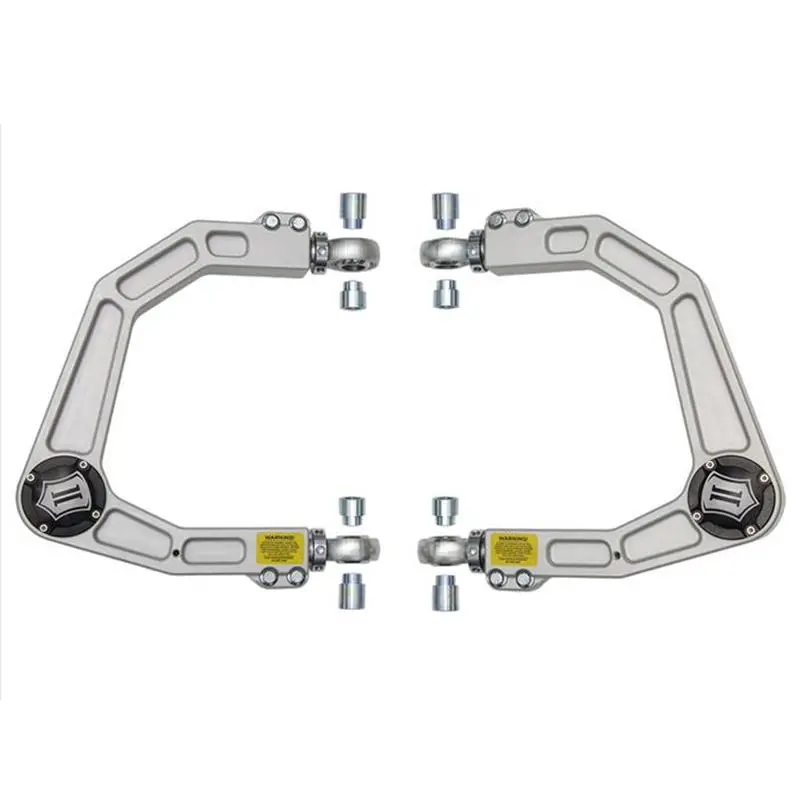 08-21 Toyota 200 Series Land Cruiser Icon Billet Upper Control Arm Kit 1