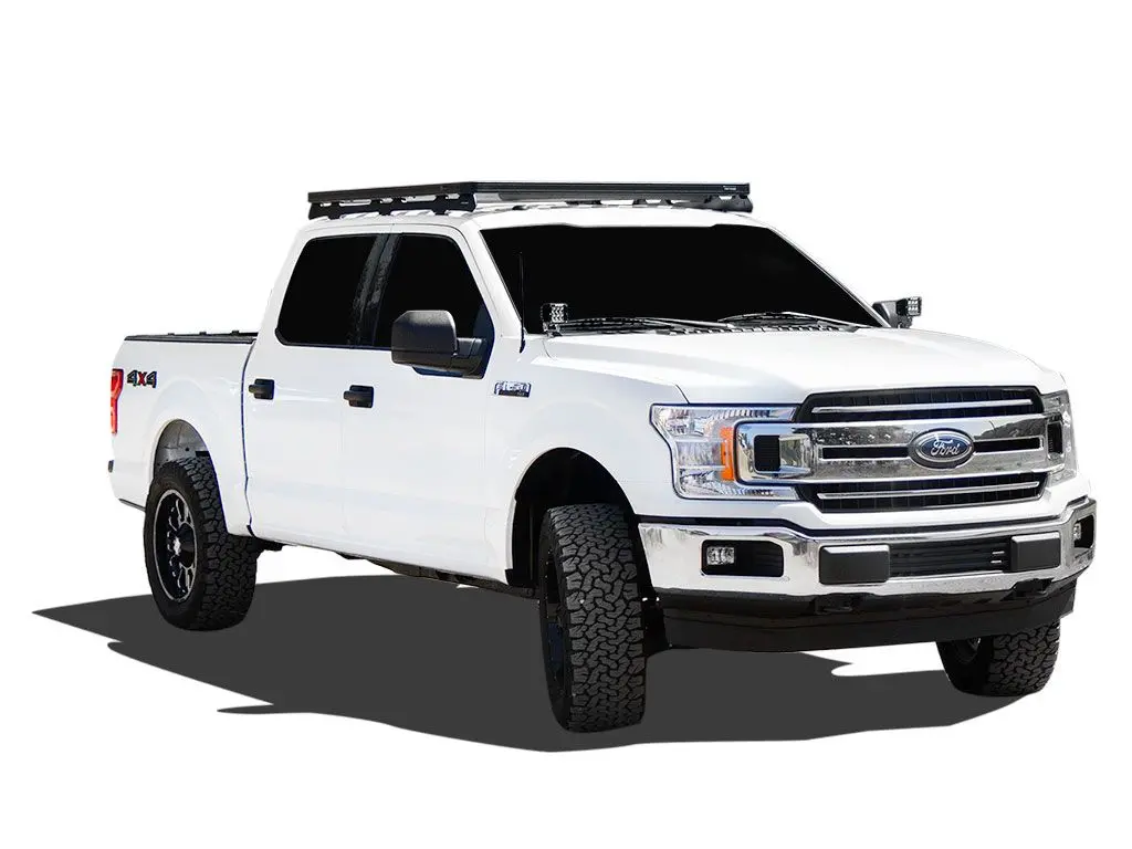 '09-20 Ford F150 Super Crew Slimline Ii Low Profile Roof Rack Kit 1