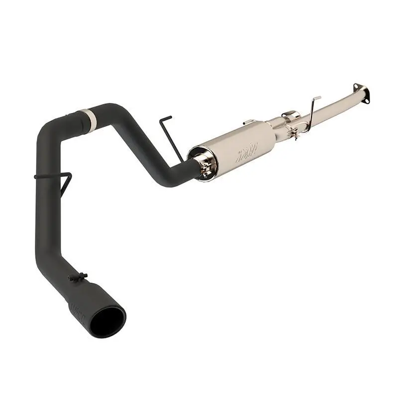 '09-21 Toyota Tundra 3" Cat Back Single Side Exit Exhaust, Blk 1
