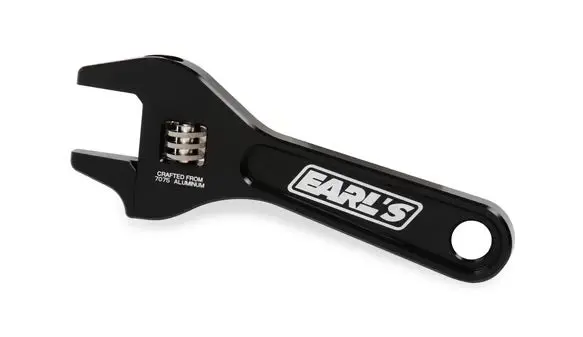 Earl's Aluminum Adjustable An Wrench - Fits -3 To -12 An Sizes 1