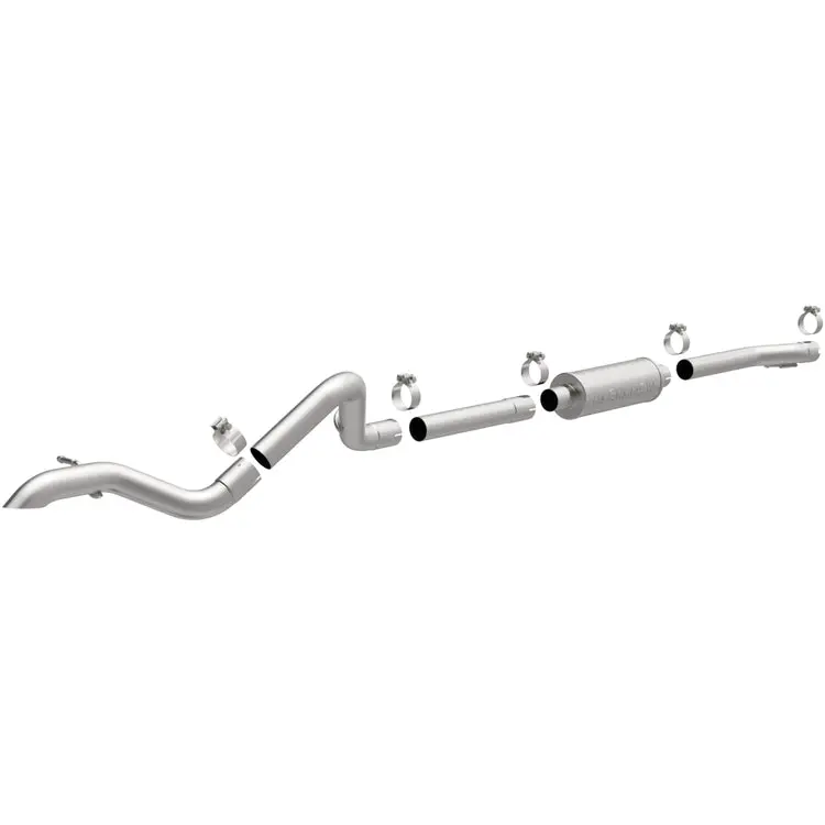 Magnaflow 2007-2011 Jeep Wrangler Rock Crawler Series Cat-Back Performance Exhaust System 1