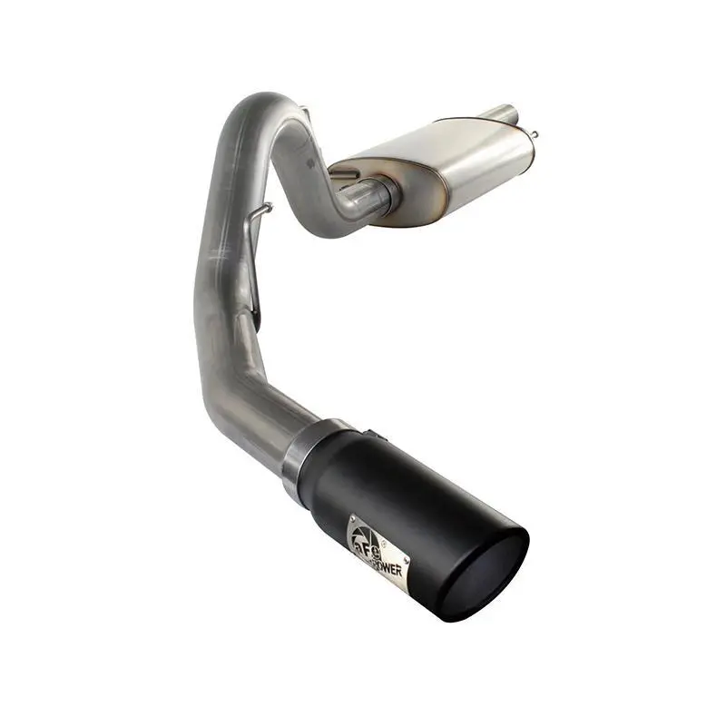 10-14 Ford Raptor 3-1/2" Mach Force-Xp 409 Stainless Steel Cat-Back Exhaust System 1