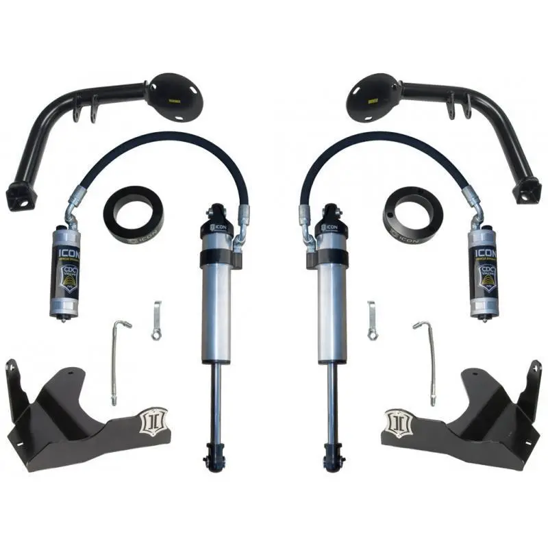 10-14 Toyota Fj Cruiser Secondary Shock System-Stage 2 1