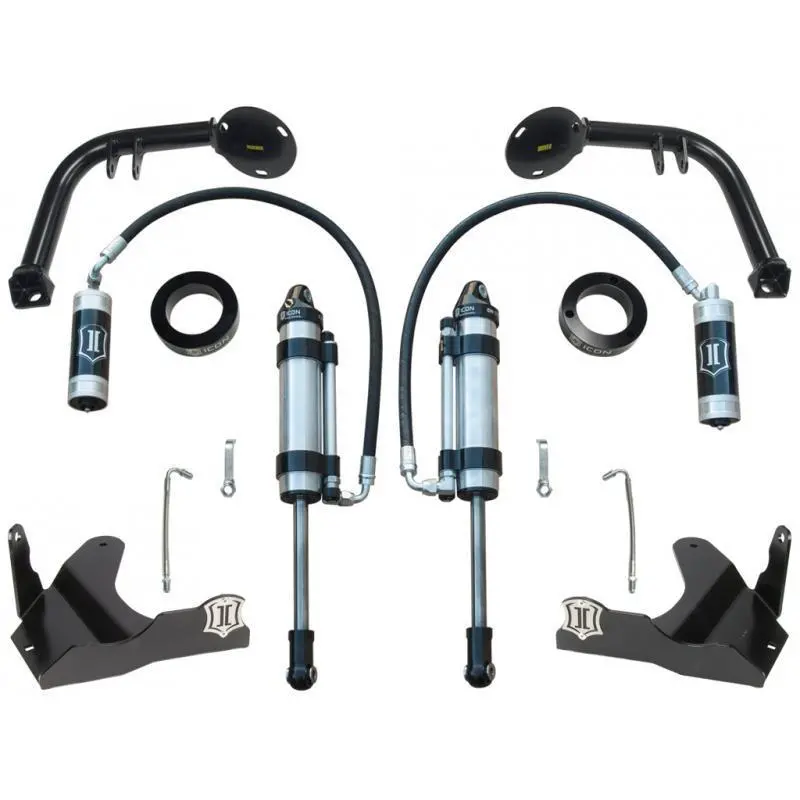 10-14 Toyota Fj Cruiser Secondary Shock System-Stage 3 1