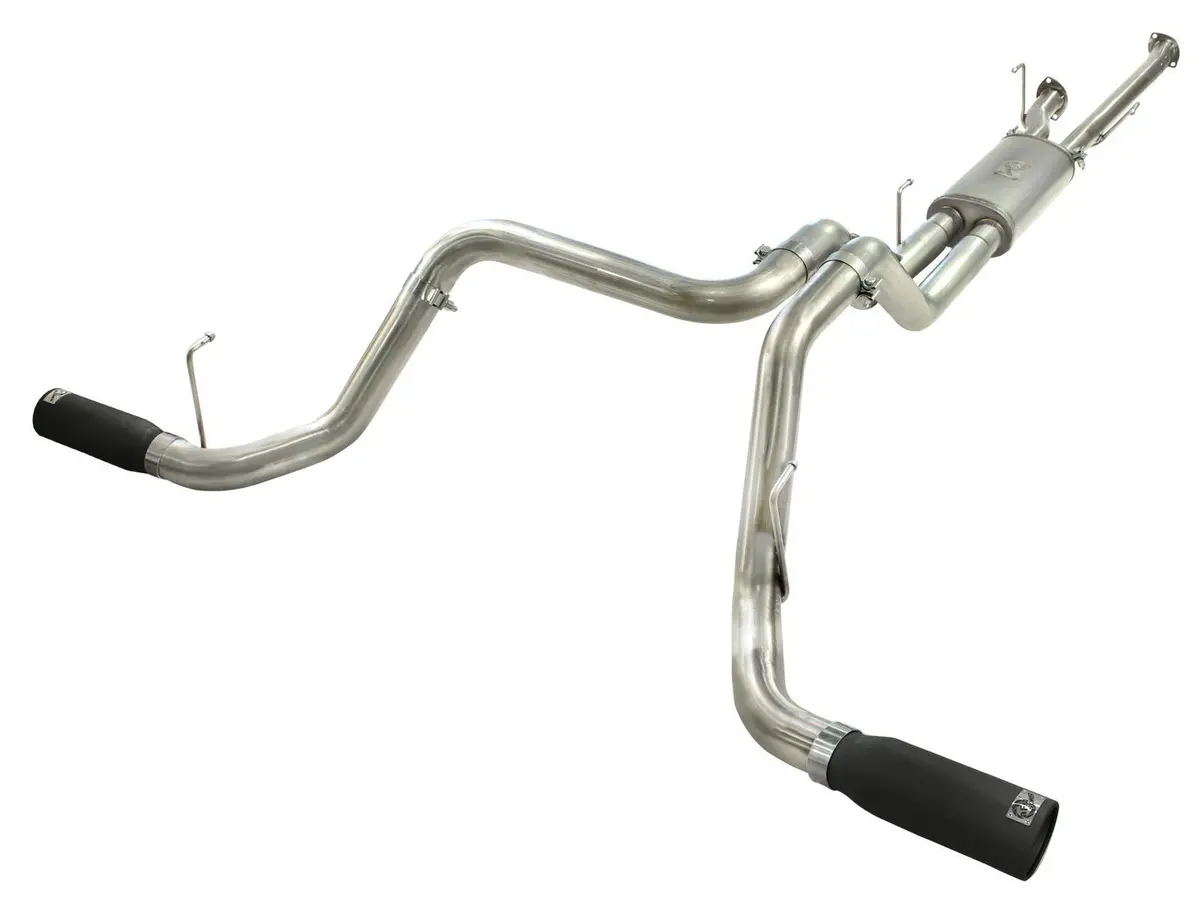10-18 Toyota Tundra 2 1/2"-3" 409 Stainless Steel Cat Back Exhaust System 1