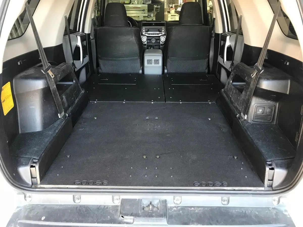 10-23 (5Th Gen) Toyota 4Runner 3Rd Row Seat Low Profile Plate Based Sleeping Platforms 1