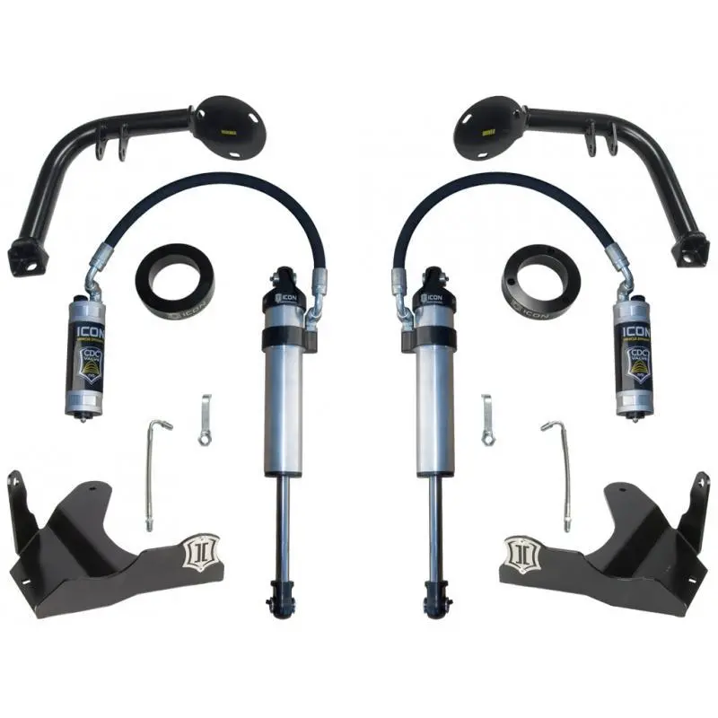 10-23 Toyota 4Runner Secondary Shock System-Stage 2 1