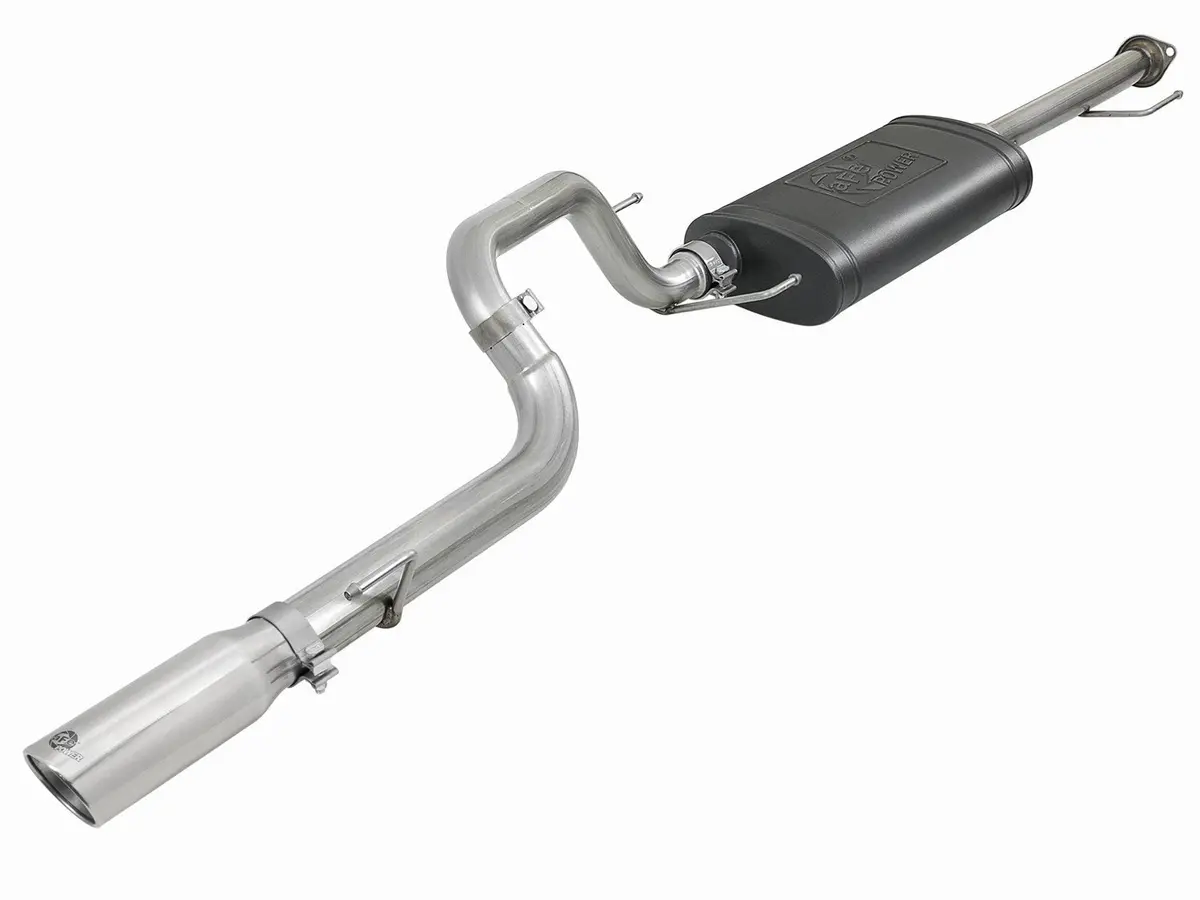 10-24 Toyota 4Runner Mach Force Xp 2 1/2" 304 Stainless Steel Cat-Back Exhaust System 1
