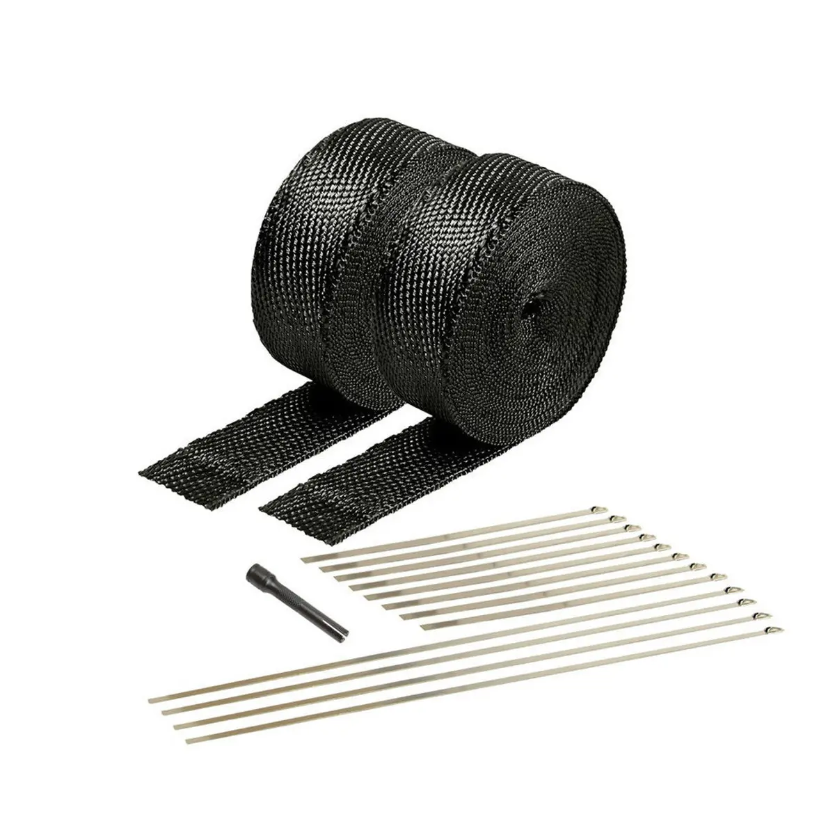 Black Titanium™ Exhaust Wrap Kit 1