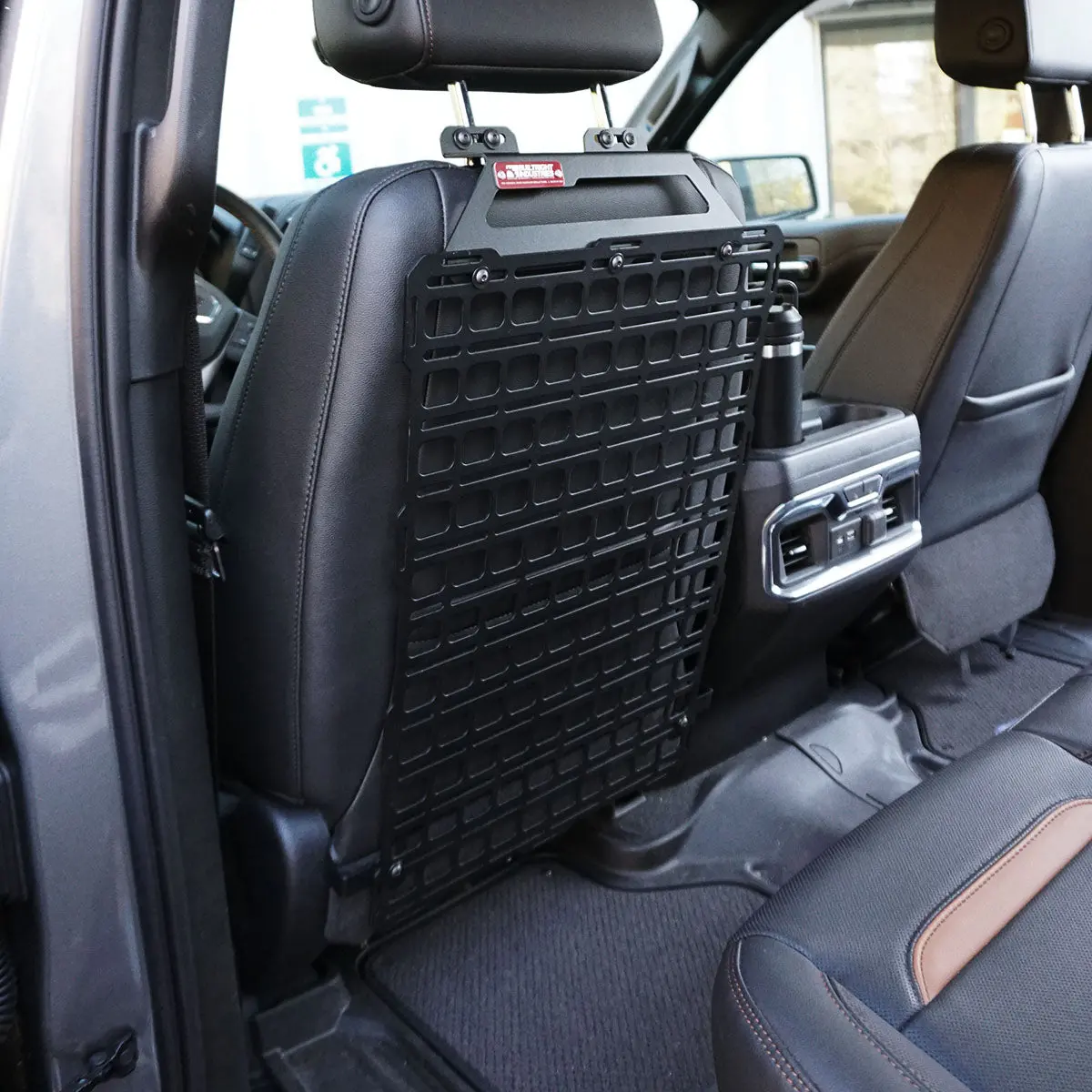 '19+ Chevy Silverado & Gmc Sierra Builtright Industries Seat Back Tech Plate Molle Panel Kit 1