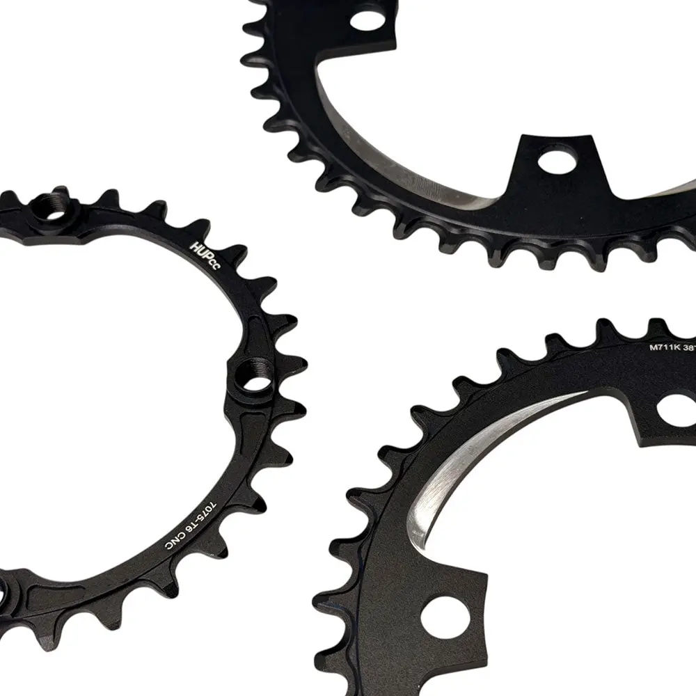Hup 30T/32T/34T/36T/38T/40T/42T 104Bcd Narrow-Wide Chainrings 1