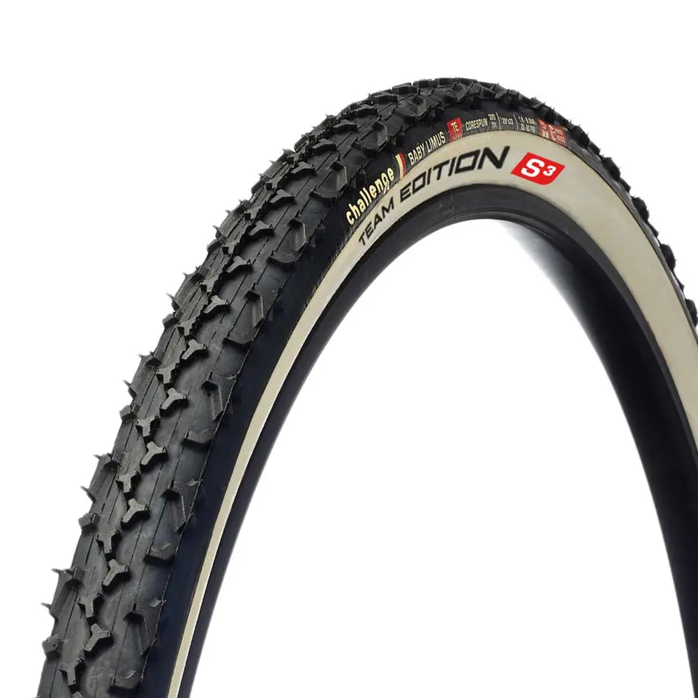 Challenge Baby Limus Te (Team Edition) Soft Tubular Cyclocross Tyre 700C X 33C (White) 1