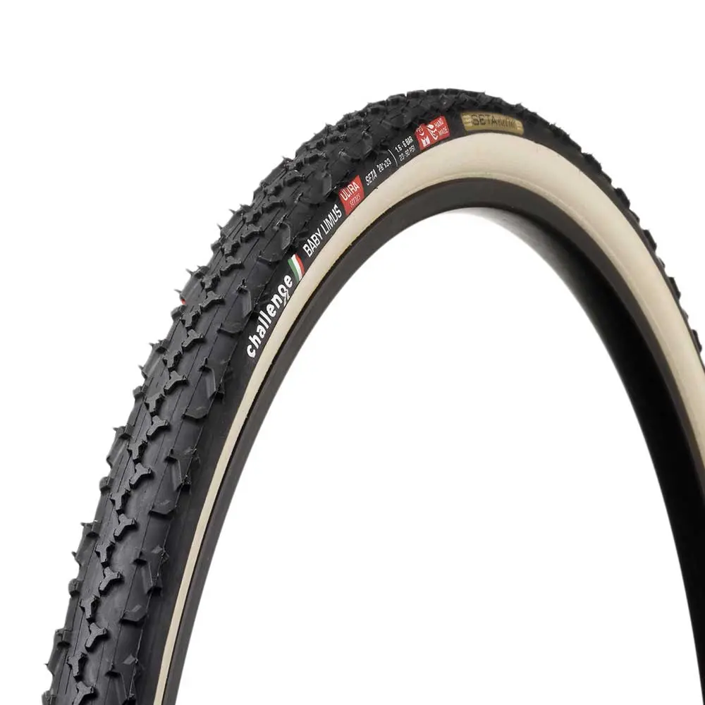 Challenge Baby Limus Ultra Soft Tubular Cyclocross Tyre 700C X 33C (Cream) 1