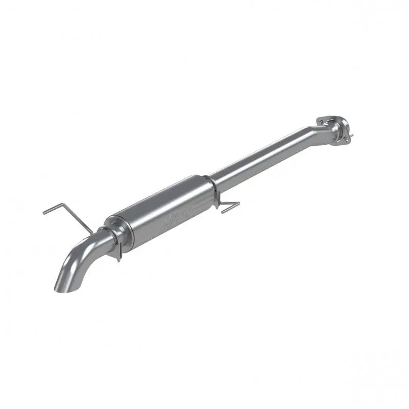 '11-14 Ford Raptor 3 1/2" Cat Back Single Turn Down Exhaust, Al 1